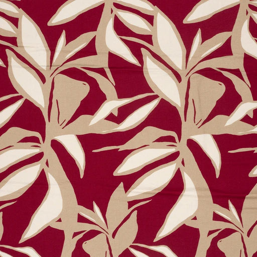blumen-bordeaux-nylon-viskose-stoff-stoffpilz