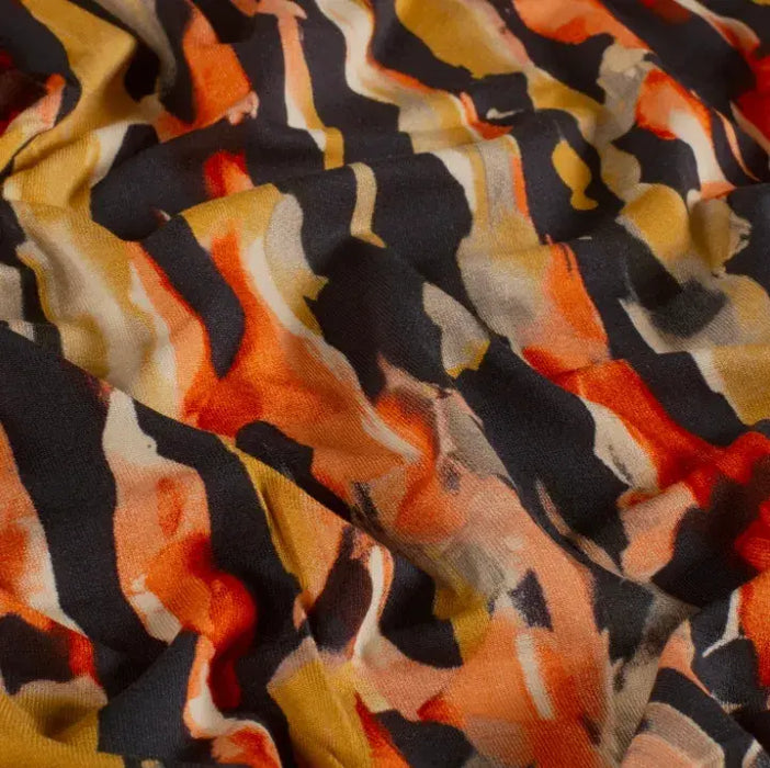 ziegel-orange-abstrakt-viskose-jersey-stoff-stoffpilz
