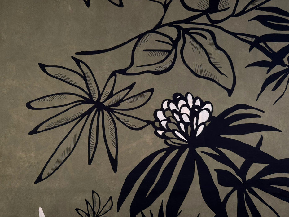 hilco-baumwolle-schwarz-doppelseitig-abstrakt-blume-blumen-blaetter-stoff-stoffpilz-gruen