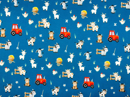 kuehe-haag-baumwolljersey-hilco-mint-stoff-stoffpilz-esel-huehner-heu-traktor-ziege