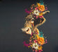 hilco-blumen-kuh-schwarz-mehrfarbig-blume-realistisch-stoffe-stoffgeschaeft-stoffpilz-stoff