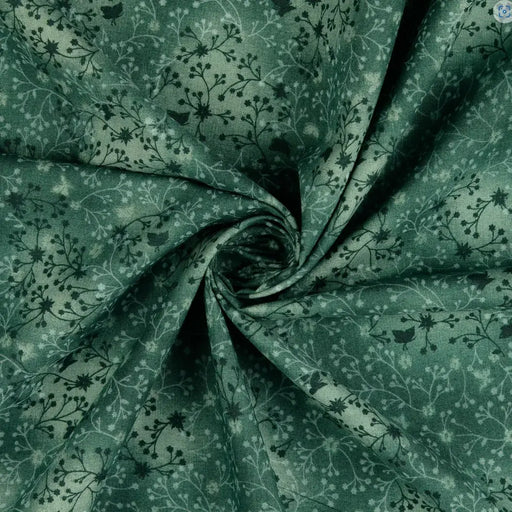 baumwollstoff-batik-gruen-floral-blumenmuster-kleine-blueten-ranken-stoffe-stoffpilz-schoeftland
